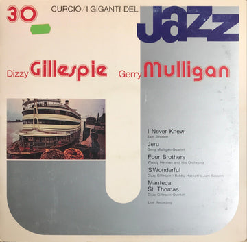 Dizzy Gillespie, Gerry Mulligan : I Giganti Del Jazz Vol. 30 (LP, Comp)