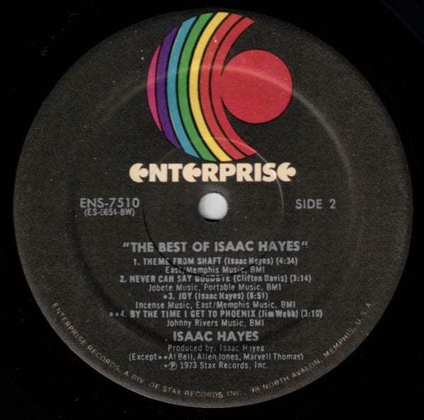Isaac Hayes : The Best Of Isaac Hayes (LP, Comp)