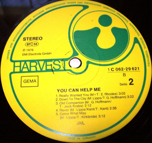 Jail (4) : You Can Help Me (LP, Album)