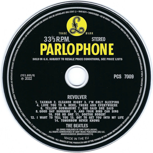 The Beatles : Revolver (CD, Album, RE, Rem + CD, RM)