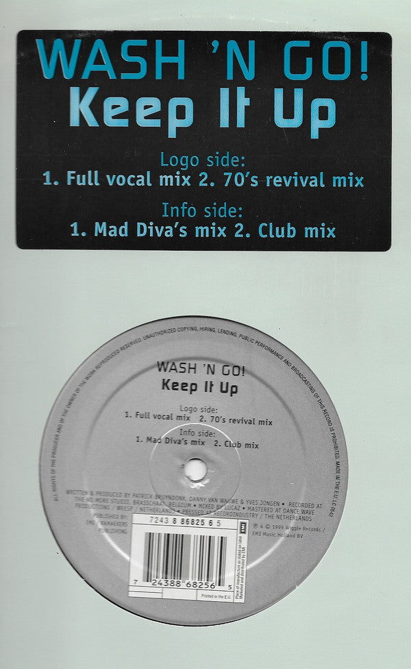 Wash 'N Go! : Keep It Up (12")