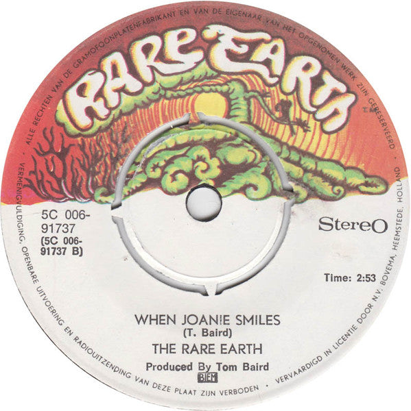 Rare Earth : (I Know) I'm Losing You (7", Single)