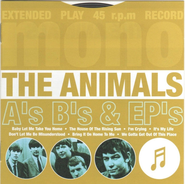 The Animals : A's B's & EP's (CD, Comp, EMI)