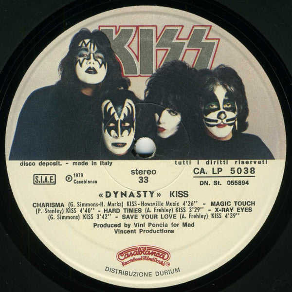 Kiss : Dynasty (LP, Album, pos)