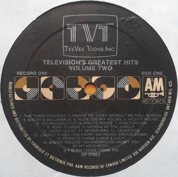 Various : Television's Greatest Hits, Volume II - (65 More TV Themes From The 50's & 60's) (2xLP, Comp)
