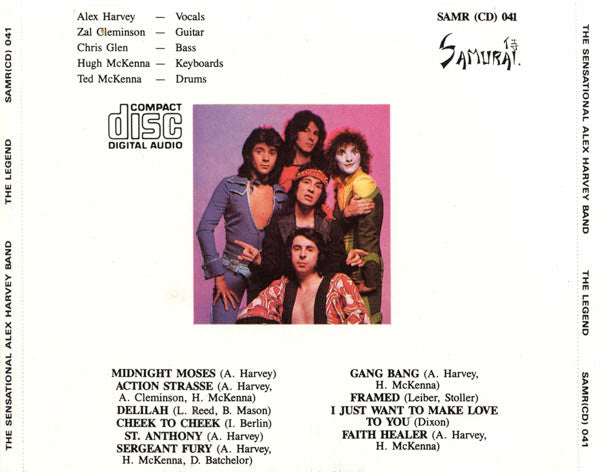 The Sensational Alex Harvey Band : The Legend (CD, Comp)