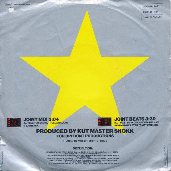 Tolga Flim Flam Balkan* : Pump Up The Flim Flam (7", Single, Red)