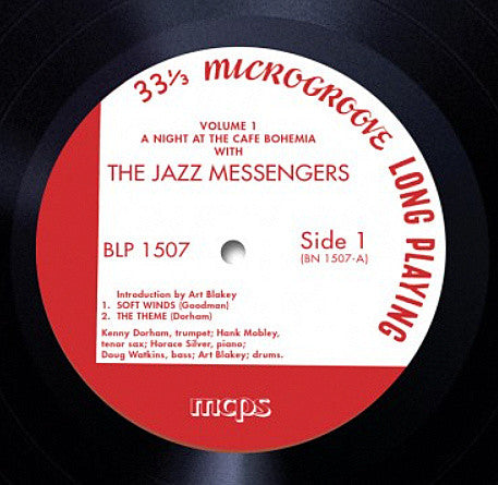 The Jazz Messengers* : At The Cafe Bohemia Volume 1 (LP, Album, Mono, Ltd, RE, Unofficial, 180)