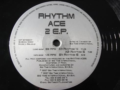 The Rhythm Aces : Rhythm Ace 2 E.P. (12", EP)