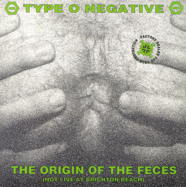 Type O Negative : The Origin Of The Feces (Not Live At Brighton Beach) (LP, Album, RE, Unofficial, Gre)