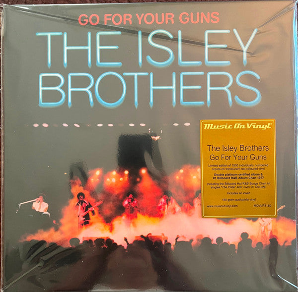 The Isley Brothers : Go For Your Guns (LP, Album, Ltd, Num, RE, Red)