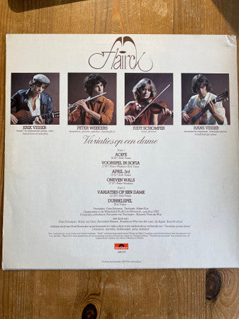 Flairck : Variaties Op Een Dame (LP, Album, RE, Lab)