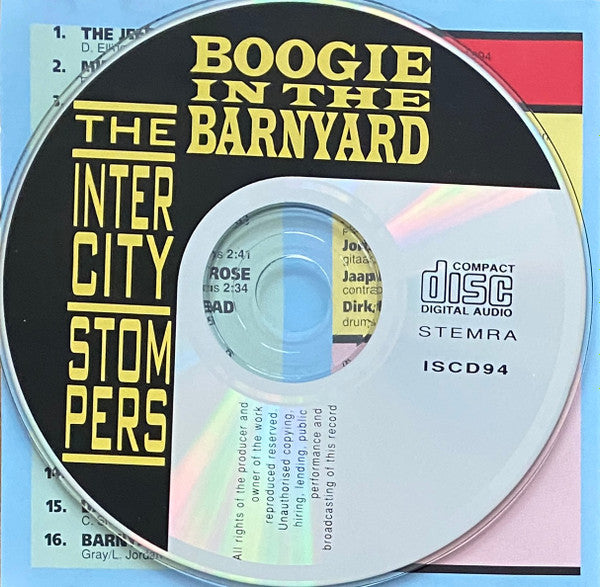 The Intercity Stompers : Boogie In The Barnyard (CD, Album)