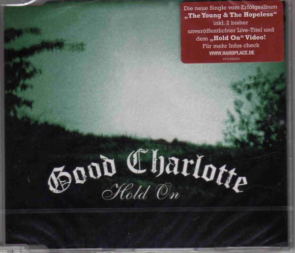 Good Charlotte : Hold On (CD, Single, Enh)