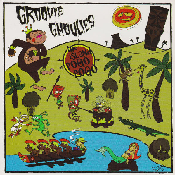 Groovie Ghoulies : The Island Of Pogo Pogo (7", Single)