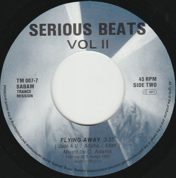 Various : Serious Beats Vol. 2 Mega-Mix (7", Comp, Mixed)