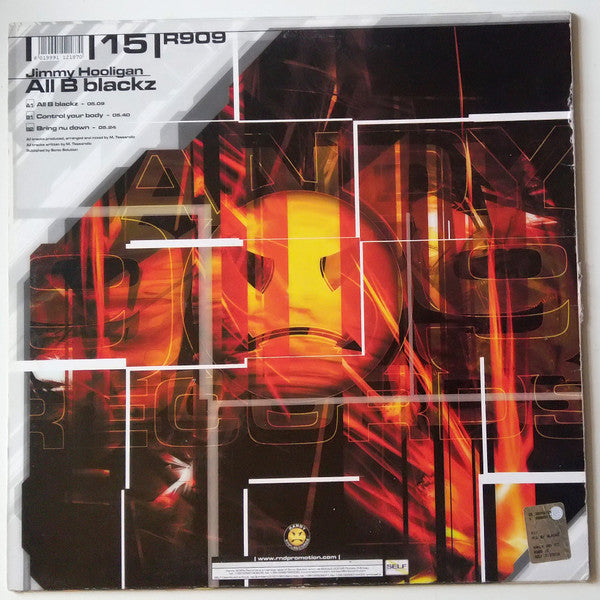 Jimmy Hooligan : All B Blackz (12")