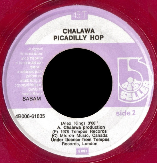 Chalawa : Hop, Skip And Jump (7", Red)