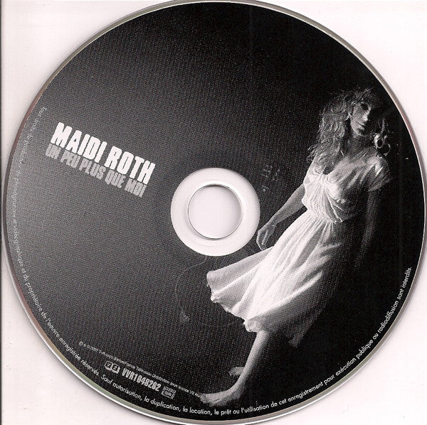 Maïdi Roth : Un Peu Plus Que Moi (CD, Album)