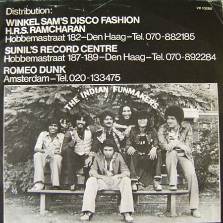 Romeo Dunk with The Indian Funmakers : Karhinjowa / W.W. Calypso (7")