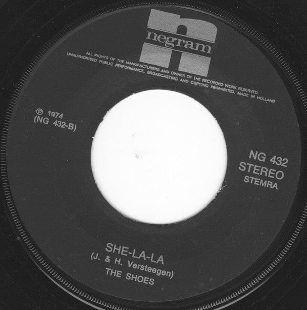 The Shoes : Up And Down (7")
