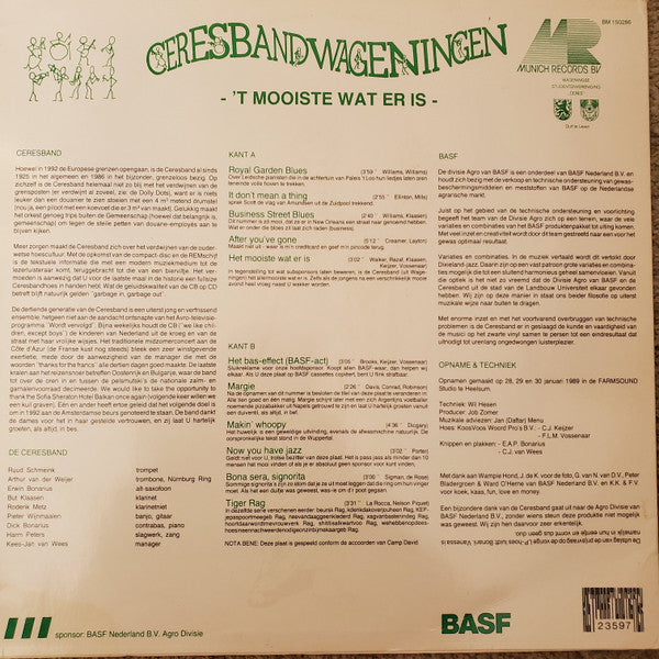 Ceres Band : 'T Mooiste Wat Er Is (LP)