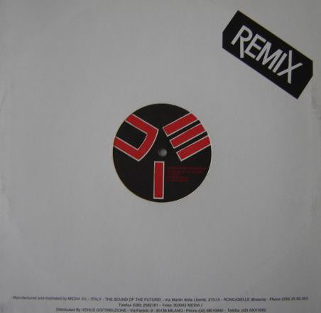 Cappella : Get Out Of My Case (Remix) (12")