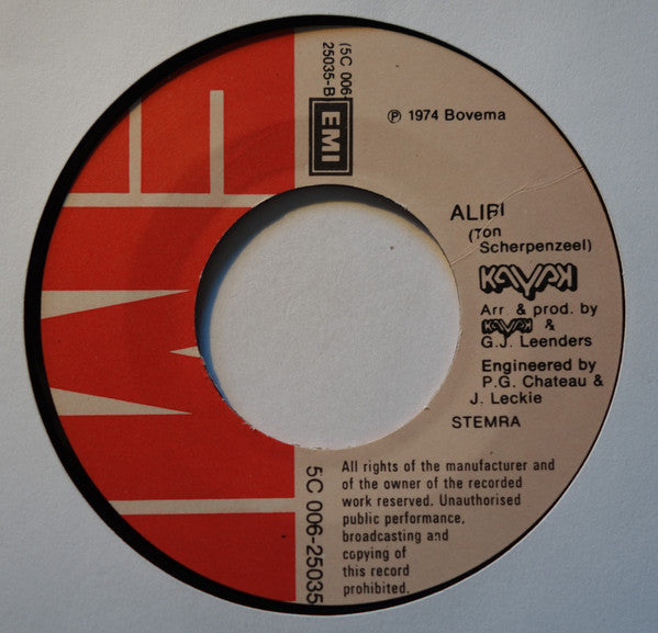 Kayak : Wintertime (7", Single)