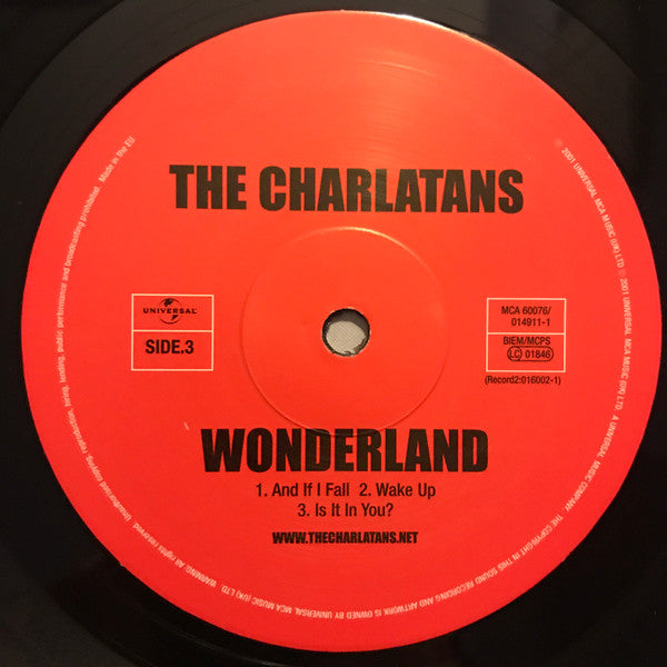 The Charlatans : Wonderland (2xLP, Album)