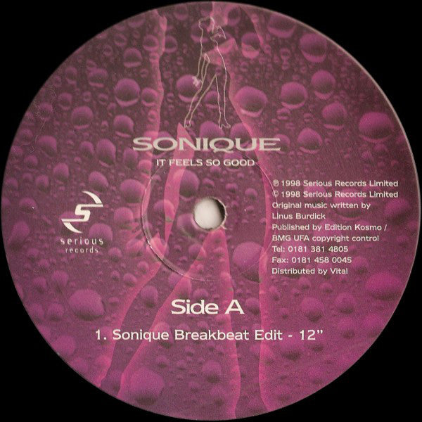 Sonique : It Feels So Good (12")