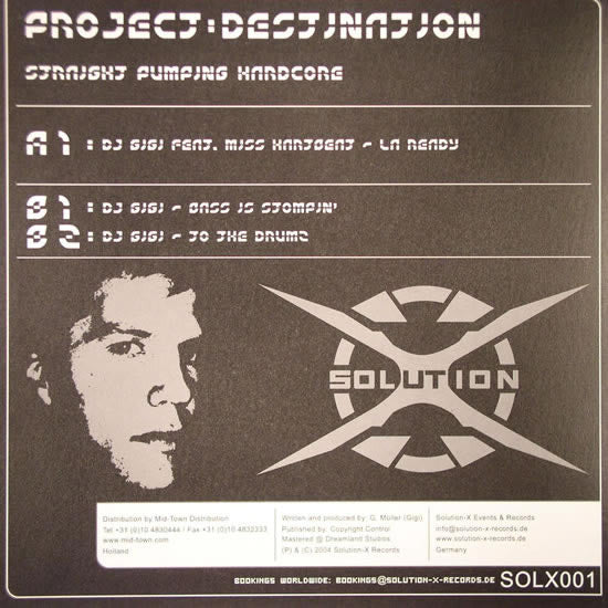 DJ Gigi : Project: Destination (12")