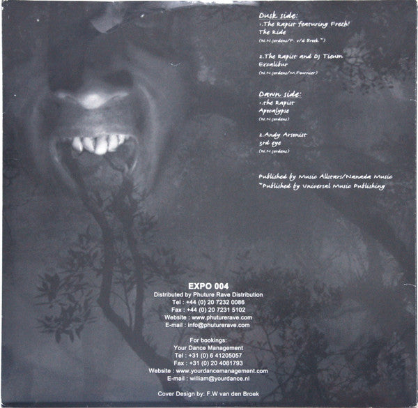 The Rapist : First Wave (Things Will Never Be The Same Again) (12")