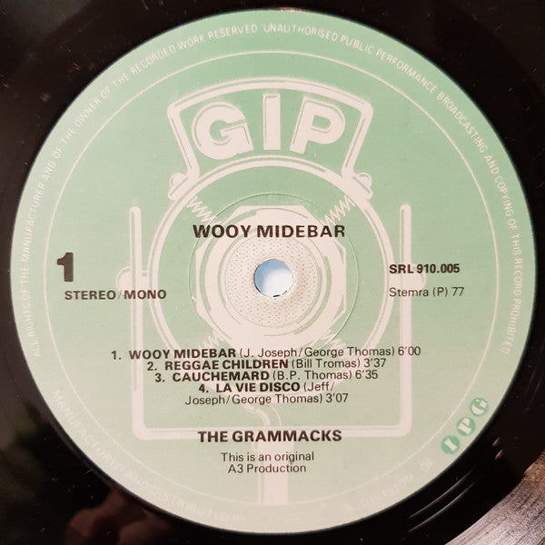 Les Gramacks : Wooy Midebar (LP, Comp)