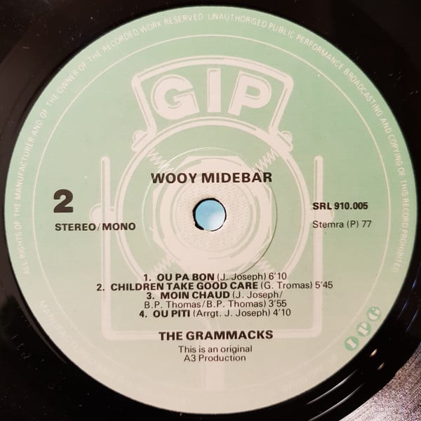 Les Gramacks : Wooy Midebar (LP, Comp)