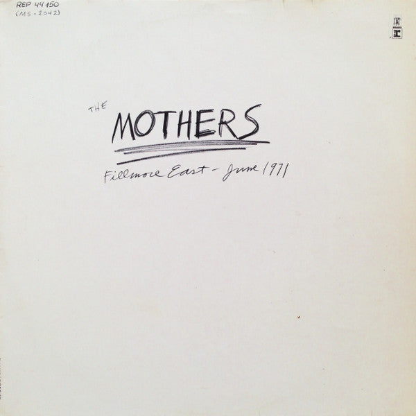 The Mothers : Fillmore East, June 1971 (LP, Album)