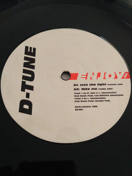 D-Tune (3) : Into The Light (12")