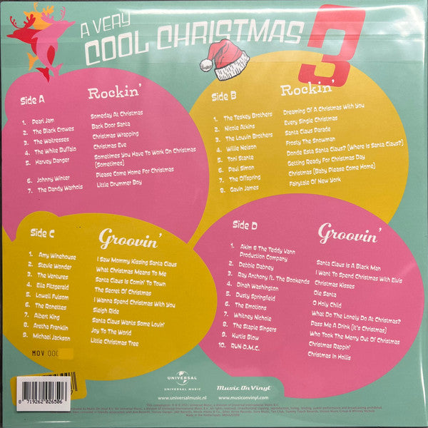 Various : A Very Cool Christmas 3 (2xLP, Album, Comp, Num, Gol)