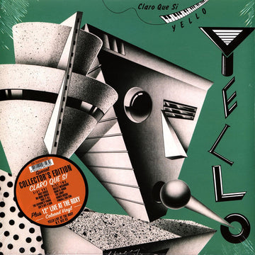 Yello : Claro Que Si / Yello Live At The Roxy N. Y. Dec 83 (LP, Album, RE + 12", RE, Cle + Ltd, S/Edition, Spe)