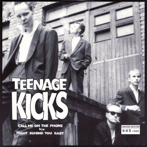 Teenage Kicks (2) : Call Me On The Phone (7", Ltd, Num, Red)