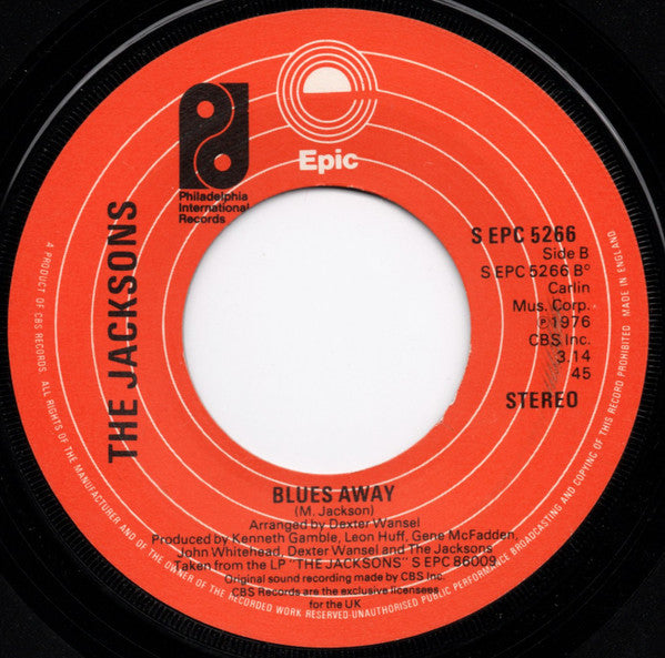 The Jacksons : Show You The Way To Go (7", Single)