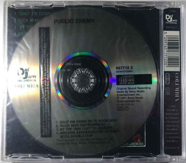 Public Enemy : Shut Em Down (CD, Maxi)