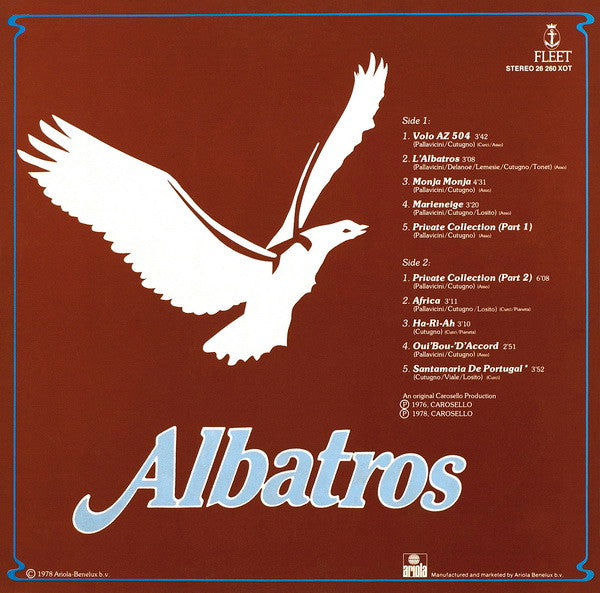 Albatros : Santamaria De Portugal (Dédié Ans 'Gitans' Du 'Pirate') (LP, Album)