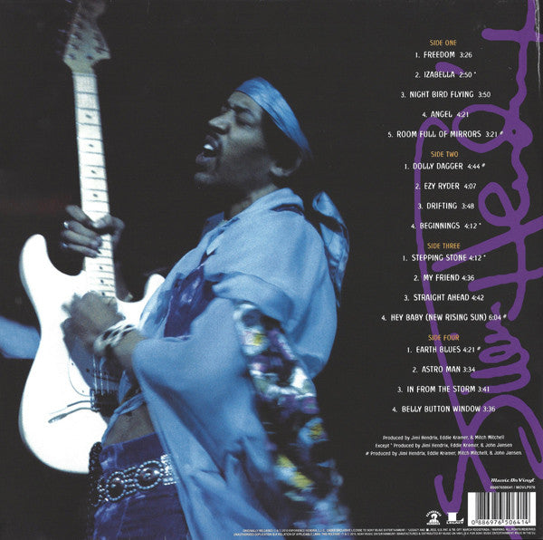 Jimi Hendrix : First Rays Of The New Rising Sun (2xLP, Album, Comp, RE, RM, 180)