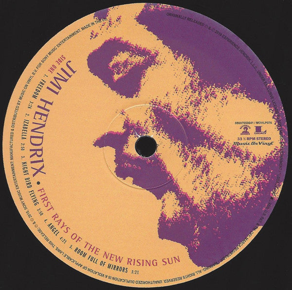 Jimi Hendrix : First Rays Of The New Rising Sun (2xLP, Album, Comp, RE, RM, 180)
