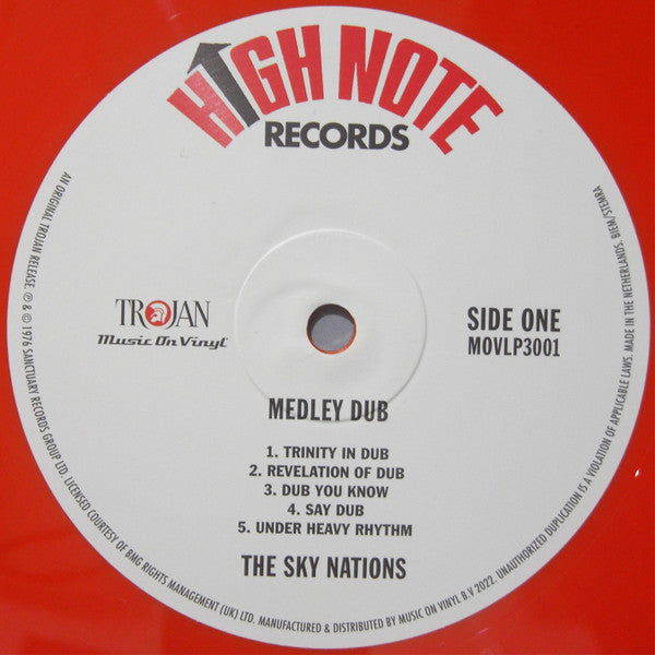 Sky Nation : Medley Dub (LP, Album, Ltd, Num, RE, Ora)