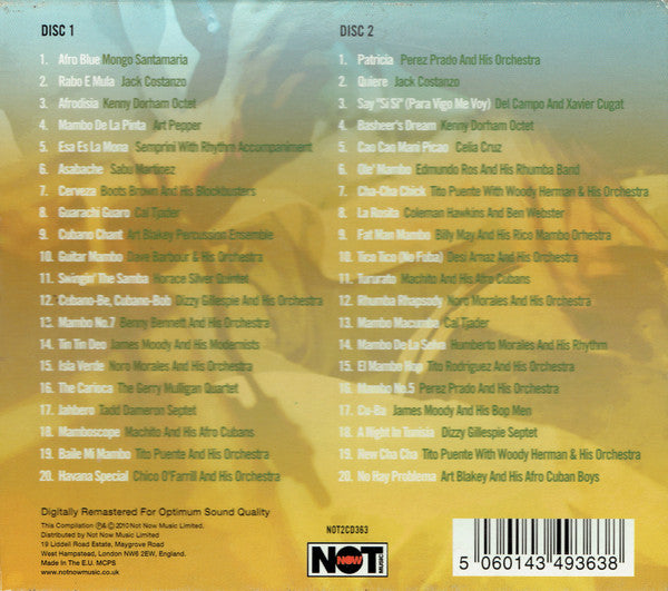 Various : The Very Best Of Latin Jazz (2xCD, Comp, RM)