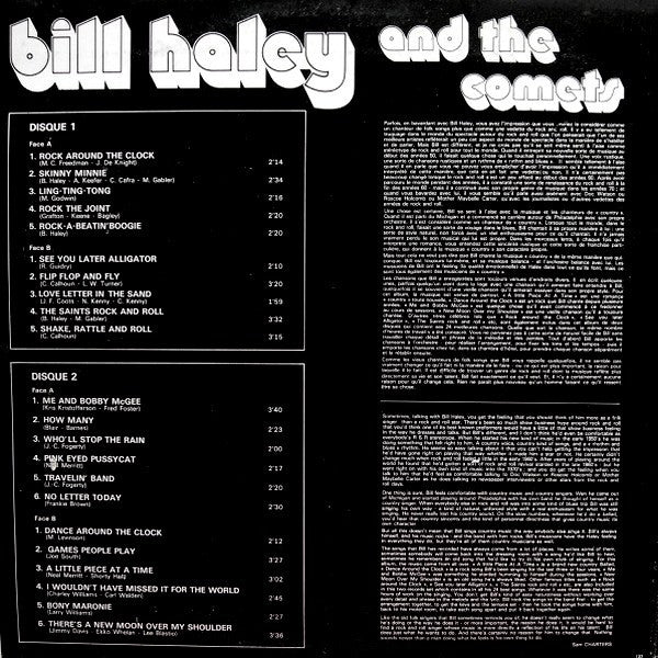 Bill Haley And His Comets : The King Of Rock!! (2xLP, Comp)