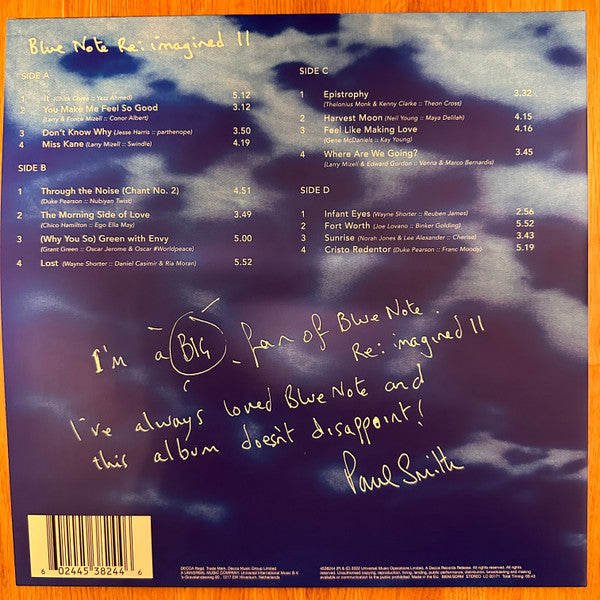 Various : Blue Note Re:imagined II (2xLP, Comp, Ltd, Pau)