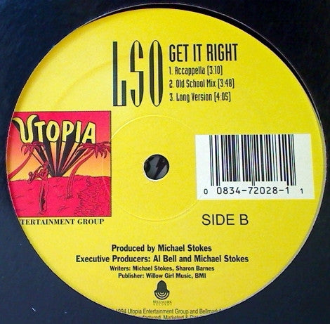 Linda Stokes : Get It Right (12")