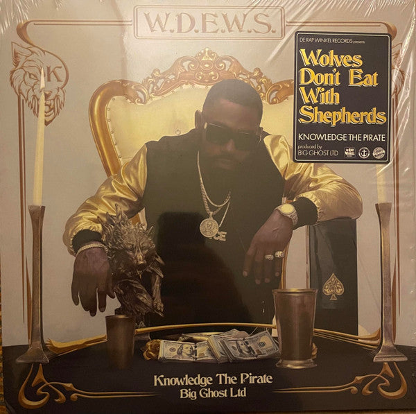 Knowledge The Pirate, Big Ghost LTD : Wolves Don't Eat With Shepherds (LP, Album, Ltd, Num)